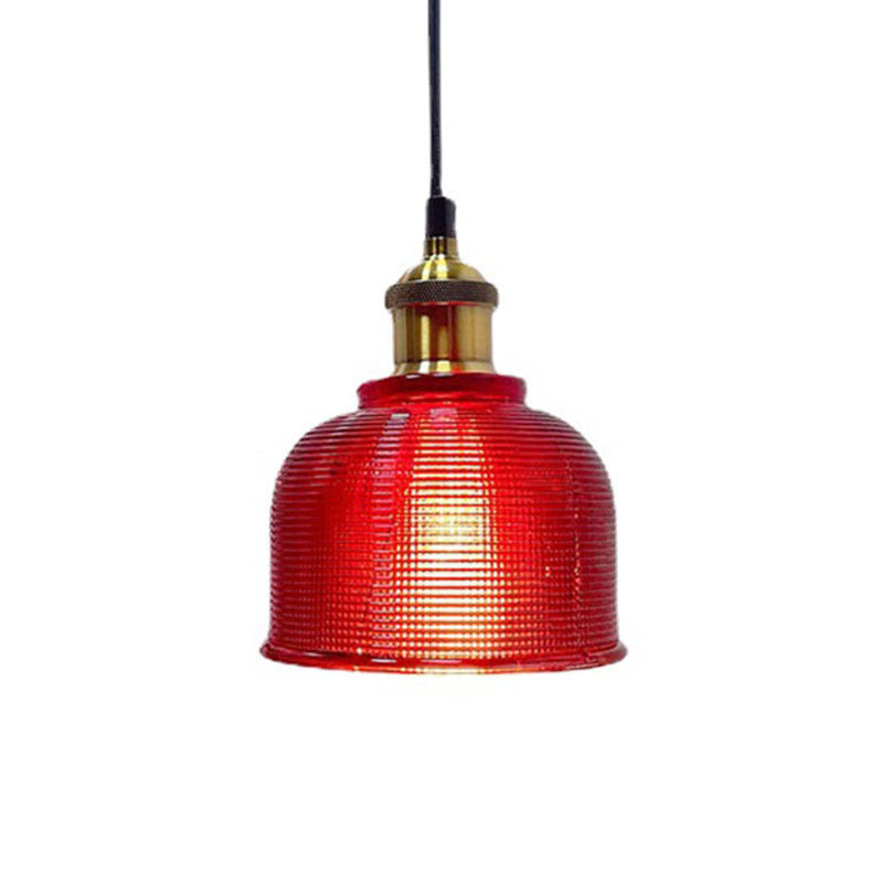 Vintage Charm | Textured Glass Pendant Light with Adjustable Height | Elegant Kitchen Lighting for Warm Ambience 1