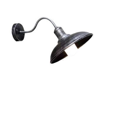 Vintage Industrial | Outdoor Wall Light with LED Bulb & Rustic Design | Durable Fixture for Patios and Garden Walls 0