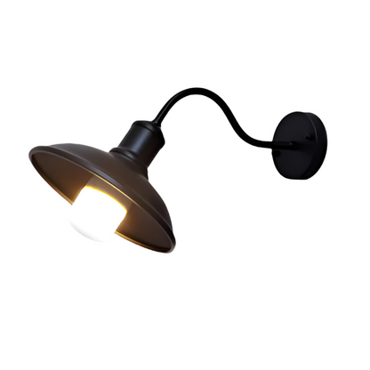 Vintage Industrial | Outdoor Wall Light with LED Bulb & Rustic Design | Durable Fixture for Patios and Garden Walls 10
