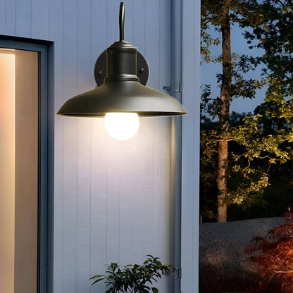Vintage Industrial | Outdoor Wall Light with LED Bulb & Rustic Design | Durable Fixture for Patios and Garden Walls 2