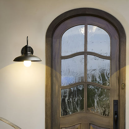 Vintage Industrial | Outdoor Wall Light with LED Bulb & Rustic Design | Durable Fixture for Patios and Garden Walls 4