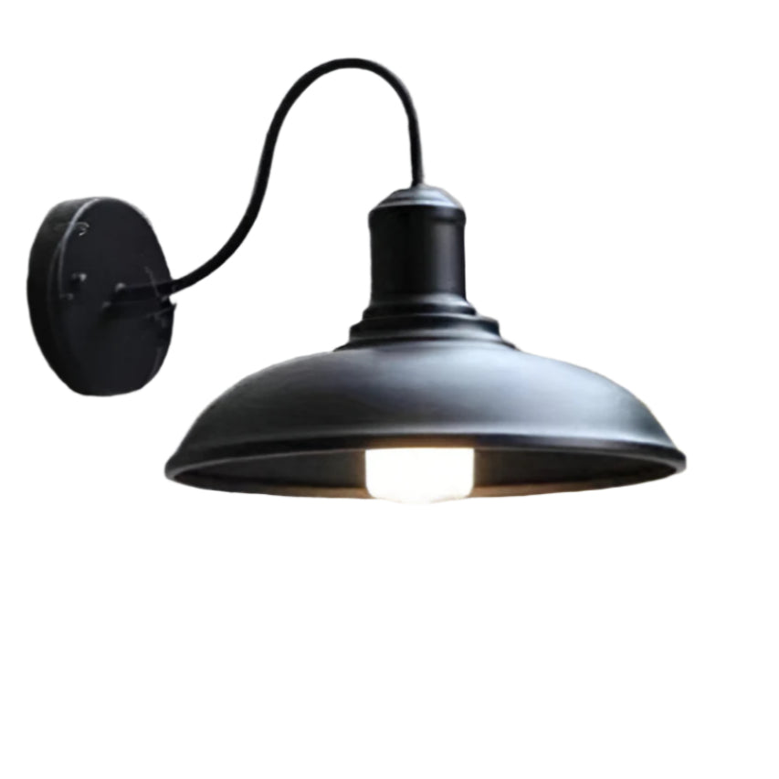 Vintage Industrial | Outdoor Wall Light with LED Bulb & Rustic Design | Durable Fixture for Patios and Garden Walls 5