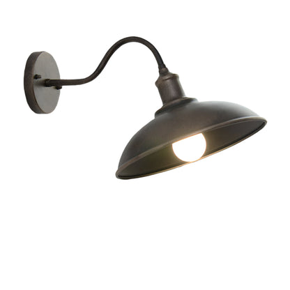 Vintage Industrial | Outdoor Wall Light with LED Bulb & Rustic Design | Durable Fixture for Patios and Garden Walls 6