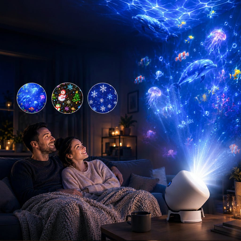 Childrens Night Light Projector, Ocean Wave Projector