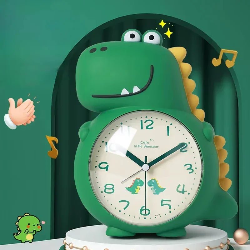 Dinosaur Alarm Clock for Kids, Non Ticking Alarm Clock – image 6