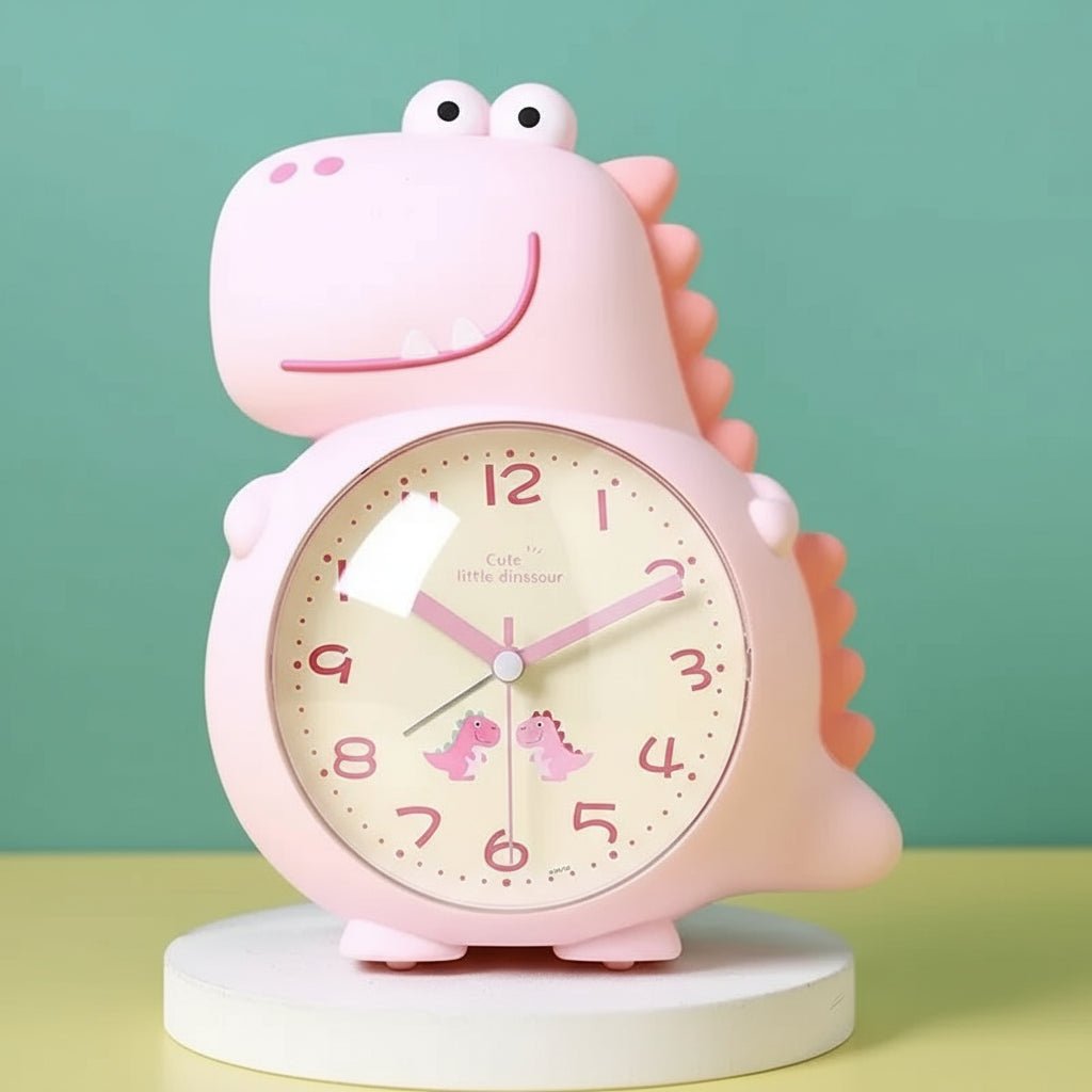 Dinosaur Alarm Clock for Kids, Non Ticking Alarm Clock – image 9