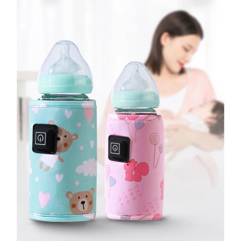Portable Bottle Warmer, Baby Bottle Warmer Bag with 3 Heat Levels, Travel Milk Warmer for Power Bank, Newborn Essentials_01