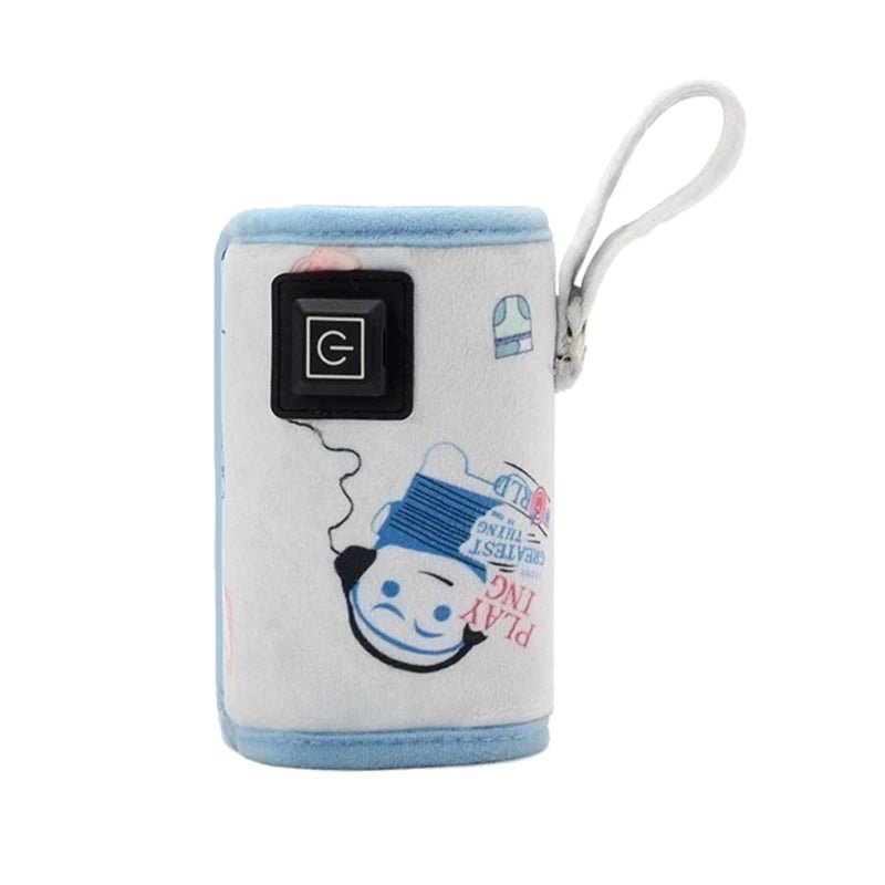 Portable Bottle Warmer, Baby Bottle Warmer Bag with 3 Heat Levels, Travel Milk Warmer for Power Bank, Newborn Essentials_08