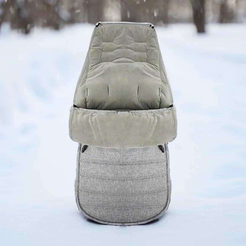 Universal Pushchair Footmuff, Pram Footmuff for Autumn and Winter, Weatherproof Cosy Toes with Harness Slots_01