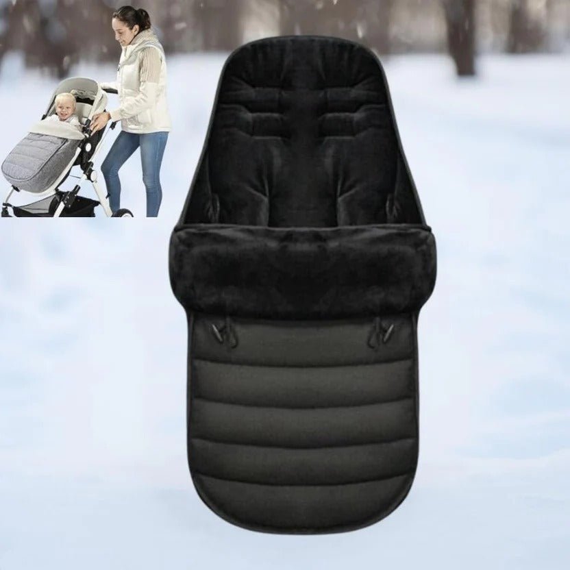 Universal Pushchair Footmuff, Pram Footmuff for Autumn and Winter, Weatherproof Cosy Toes with Harness Slots_02