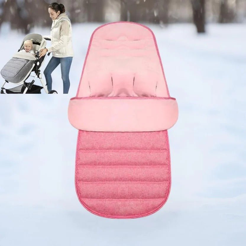 Universal Pushchair Footmuff, Pram Footmuff for Autumn and Winter, Weatherproof Cosy Toes with Harness Slots_03