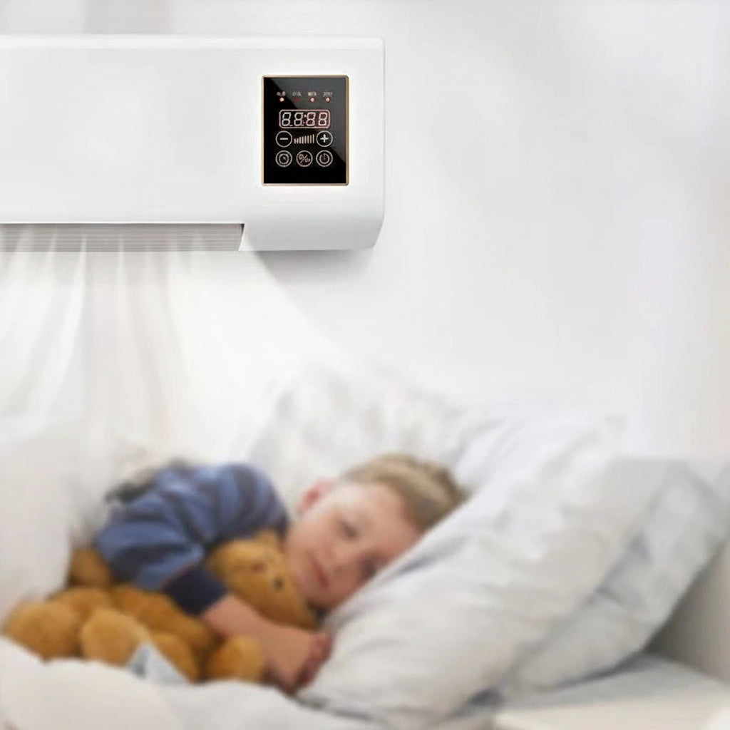 Wall Mounted Electric Heater with Remote Control | Space-Saving Design for Year-Round Comfort 2