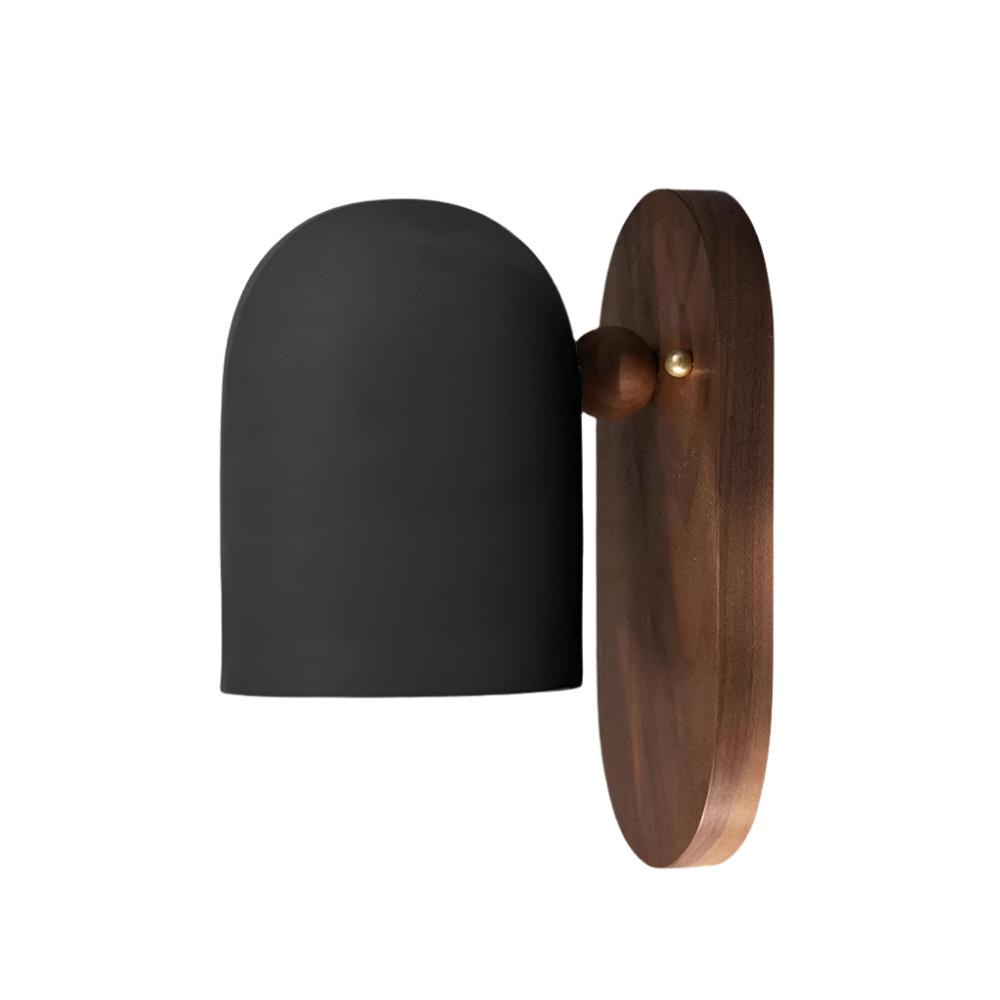 WalnutGlow | Elegant Minimalist LED Wall Sconce Lighting Fixture 0