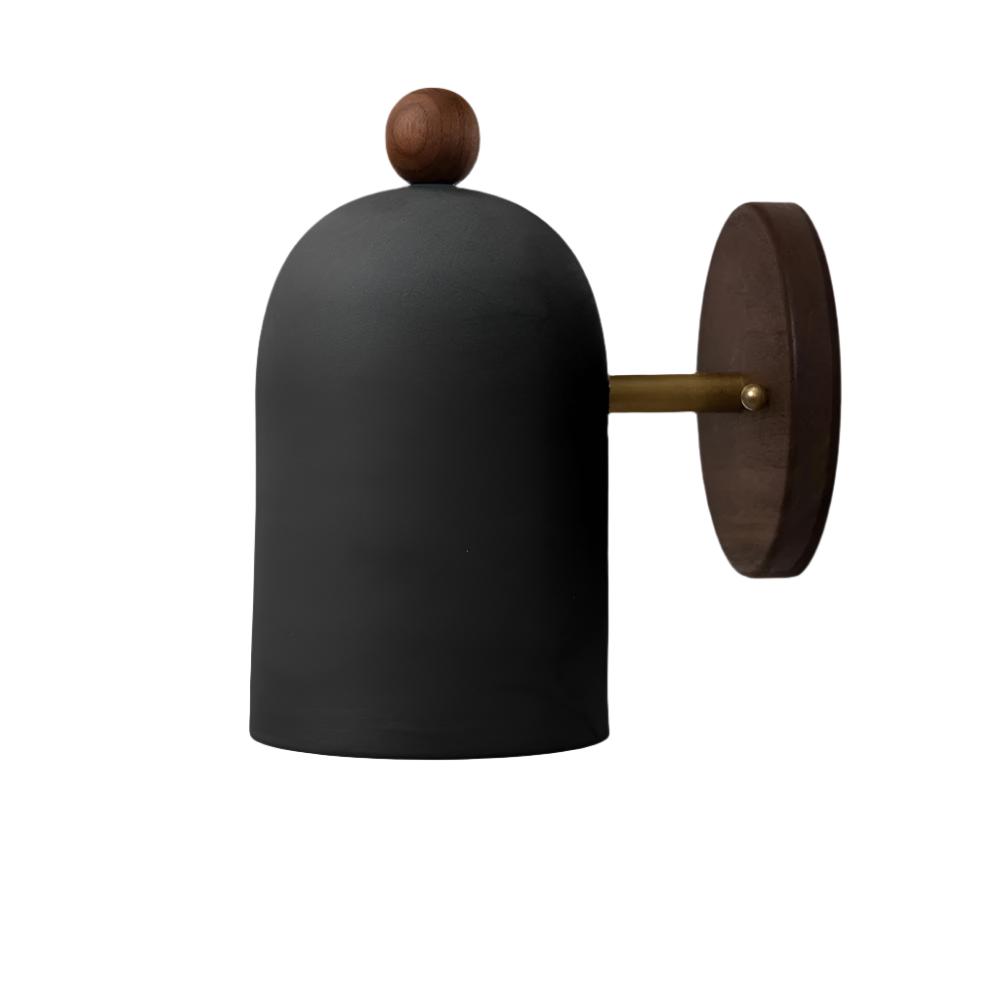 WalnutGlow | Elegant Minimalist LED Wall Sconce Lighting Fixture 1