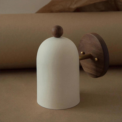 WalnutGlow | Elegant Minimalist LED Wall Sconce Lighting Fixture 7