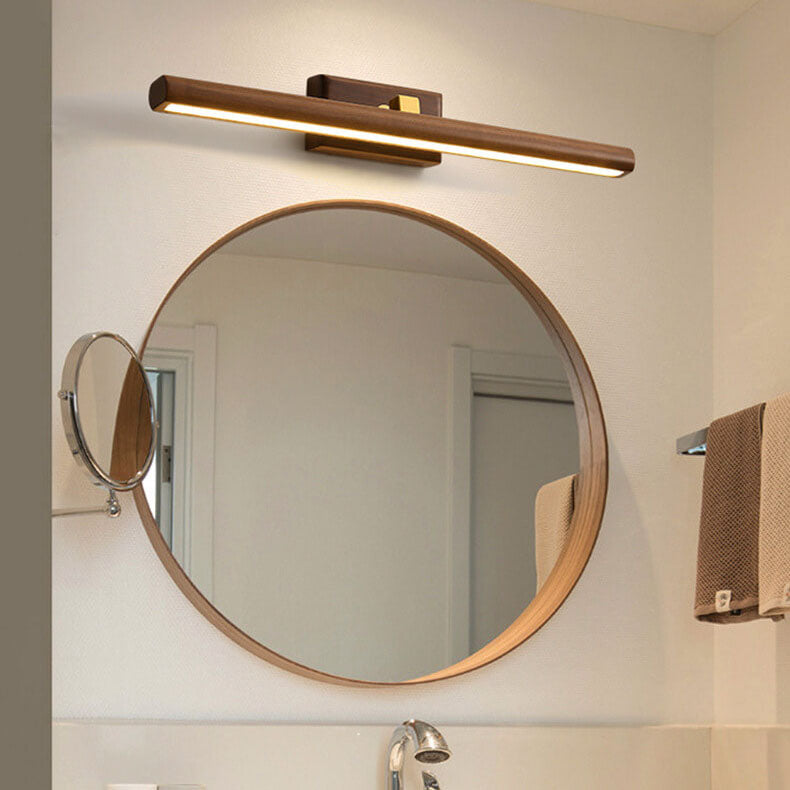 WalnutGlow | Elegant Modern LED Wall Sconce Light Fixture 1