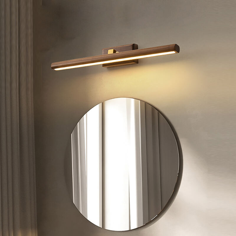 WalnutGlow | Elegant Modern LED Wall Sconce Light Fixture 4