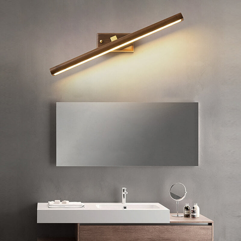 WalnutGlow | Elegant Modern LED Wall Sconce Light Fixture 7