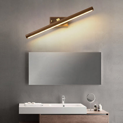 WalnutGlow | Elegant Modern LED Wall Sconce Light Fixture 7