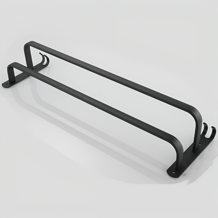 Bathroom Wall Shelf, Wall Mounted Bathroom Shelf in Aluminium, Towel Shelf for Bathroom Storage and Accessories_07