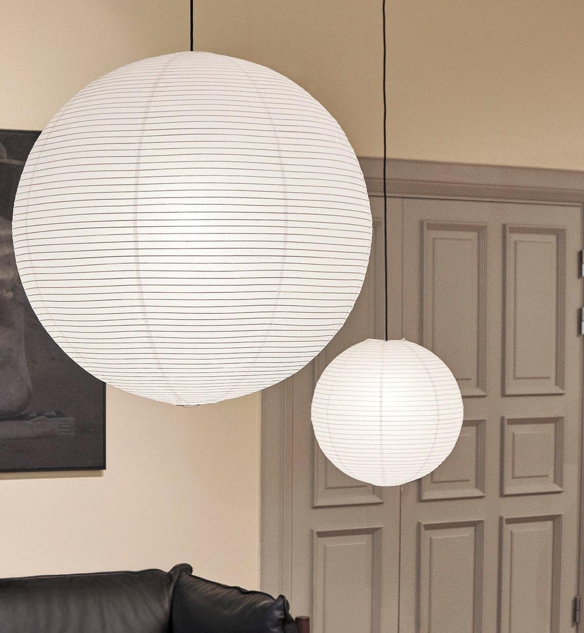 WashiGlow | Elegant Minimalist Japanese Paper Pendant Light Fixture 6