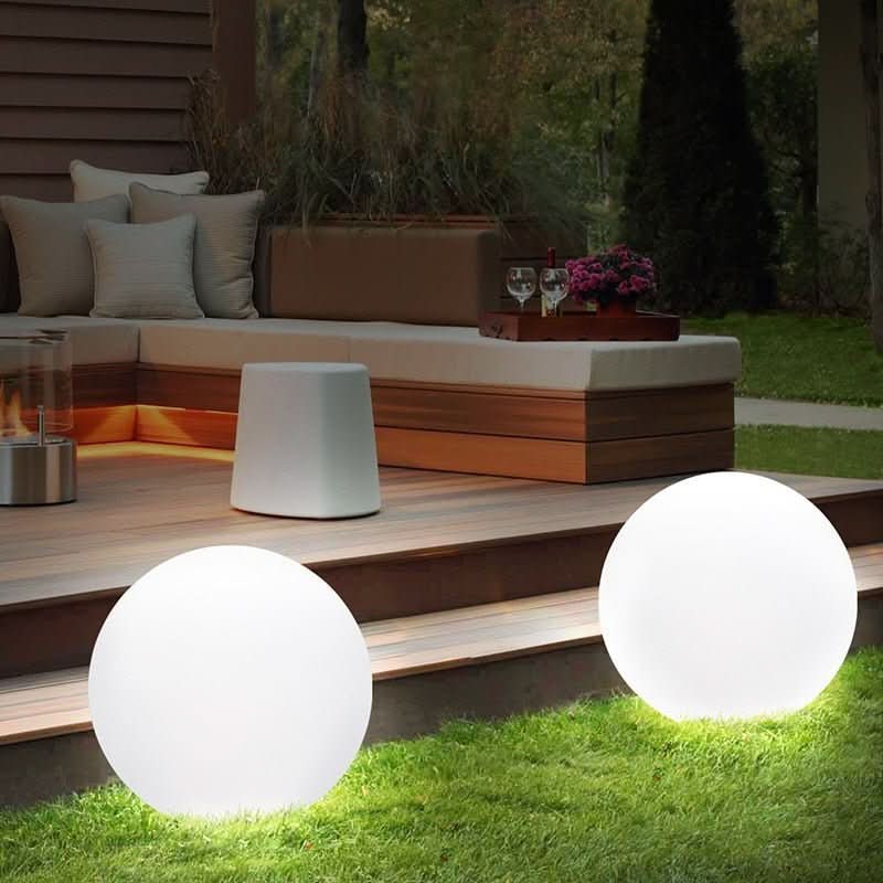 Garden Lights, Colour Changing LED Ball Lamp with Remote Control, Rechargeable Glow Ball, Outdoor Party Lights_05
