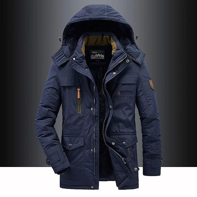 Womens Winter Coat with Fur Hood, Parka Coat Women with Fleece Lining, Windproof Padded Jacket Women_06