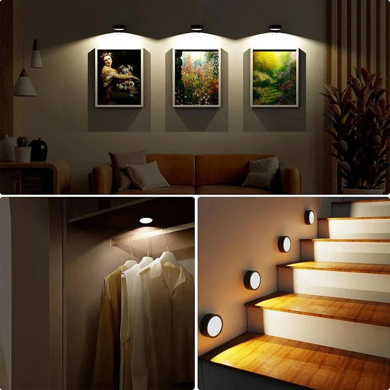 Rechargeable Wall Light, Wireless Picture Light with Remote Control, Battery Operated Picture Lights for Artwork_04