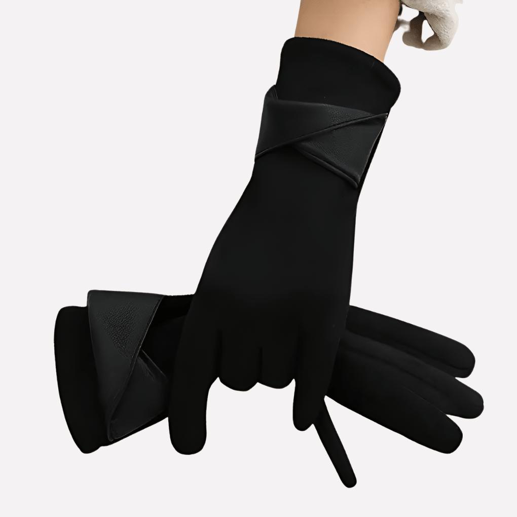 Womens Winter Gloves with Touchscreen, Warm Gloves Women with Adjustable Strap – image 5