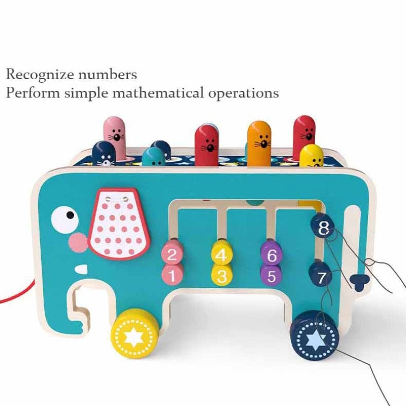 Wooden Mallet Xylophone Game | Engaging Learning Toy for Motor Skills Development | Educational Toys for 1-3 Year Olds 3