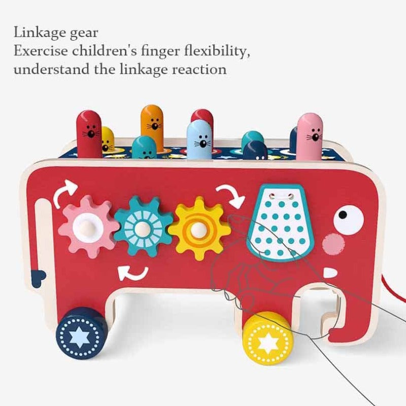 Wooden Mallet Xylophone Game | Engaging Learning Toy for Motor Skills Development | Educational Toys for 1-3 Year Olds 8