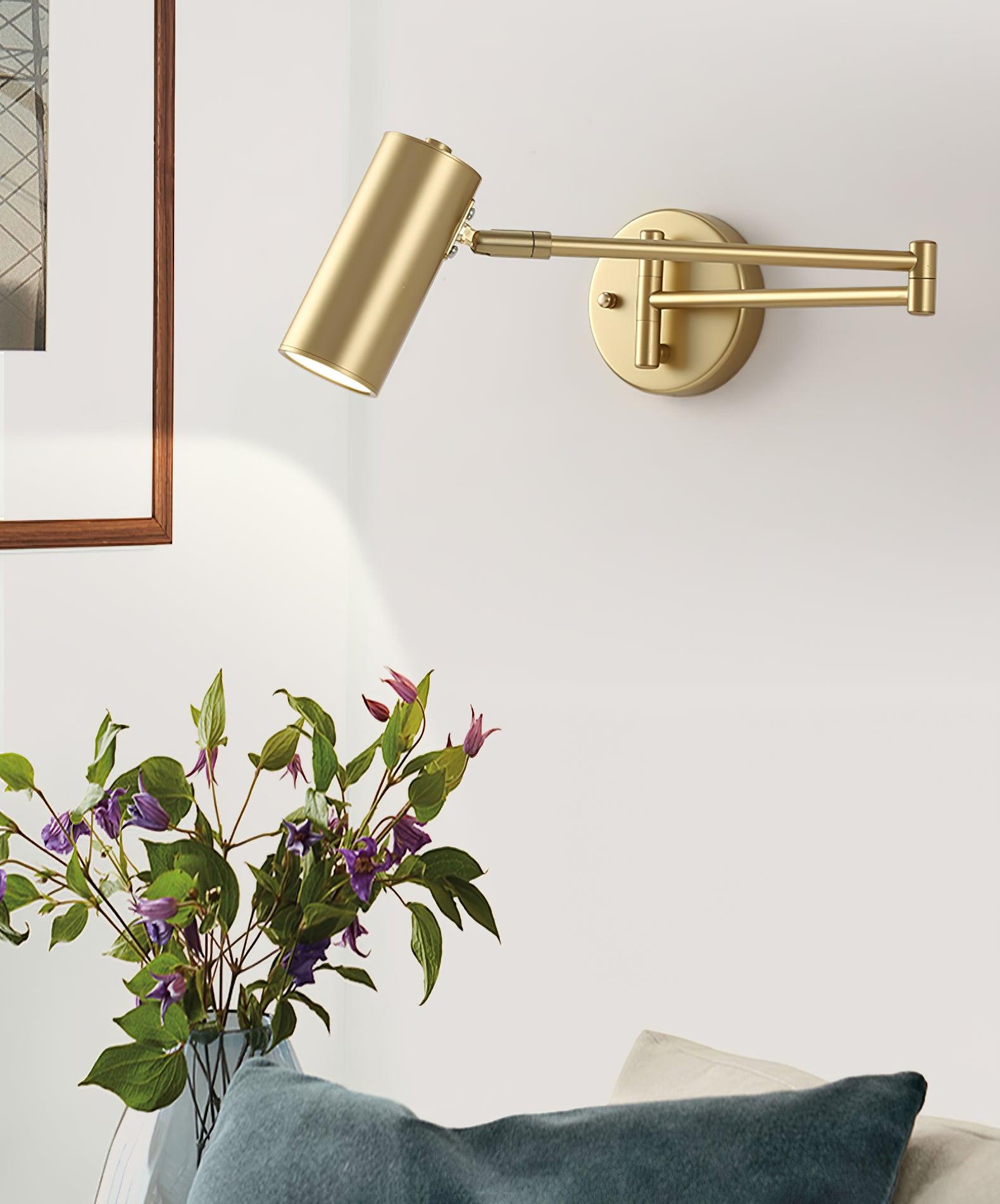 Wrought Iron | Stylish Adjustable LED Wall Sconce Light Fixture 7