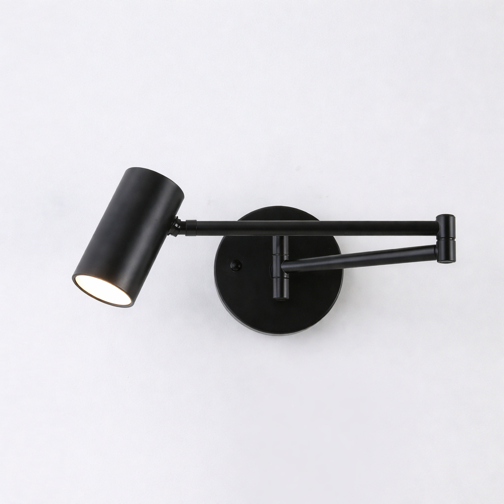 Wrought Iron | Stylish Adjustable LED Wall Sconce Light Fixture 8
