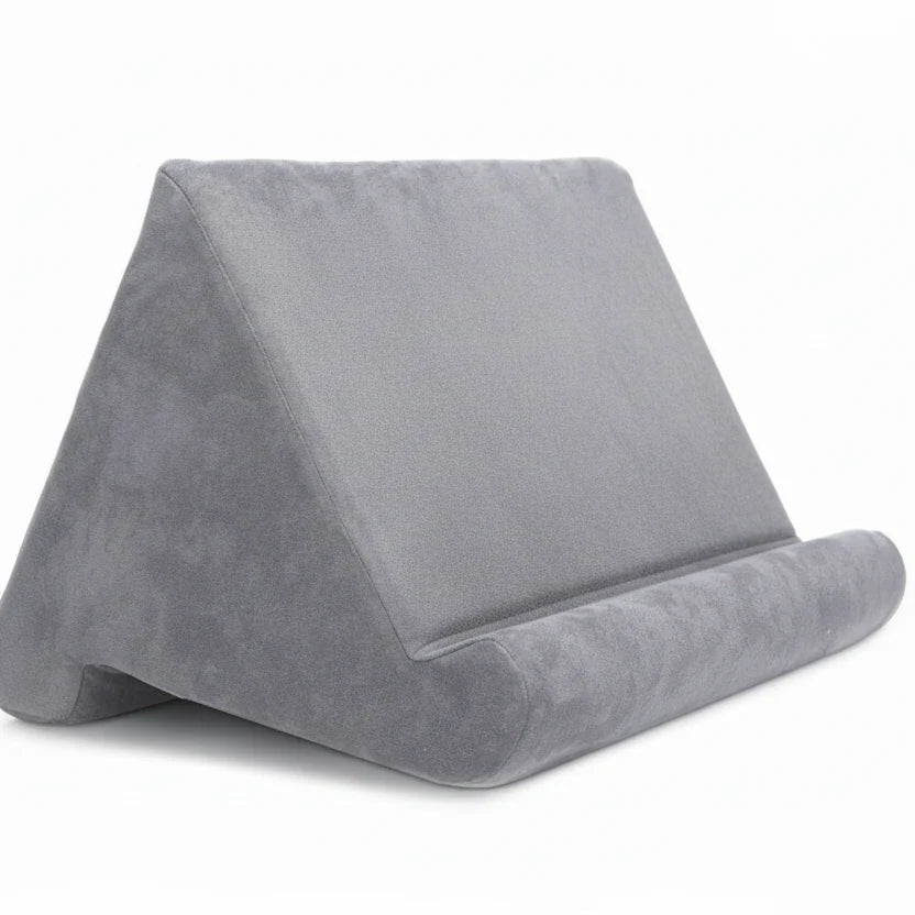 Tablet Stand for Bed and Sofa, Pillow Tablet Holder with Removable Cotton Cover, Book Holder for Reading and Streaming_04