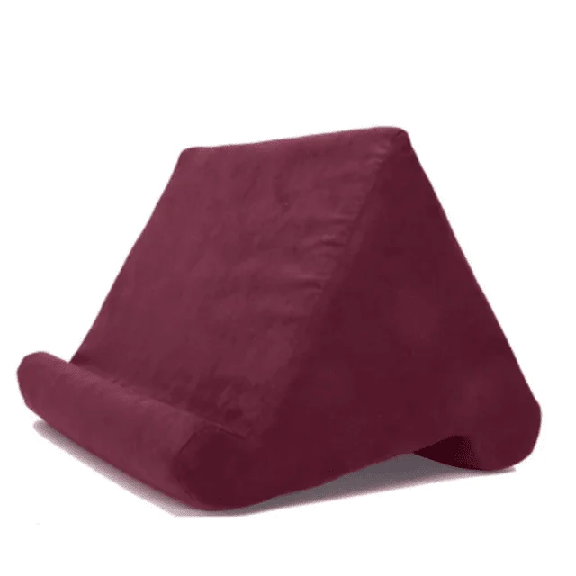 Tablet Stand for Bed and Sofa, Pillow Tablet Holder with Removable Cotton Cover, Book Holder for Reading and Streaming_08
