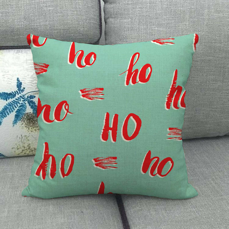 Christmas Cushion Covers, Velvet Cushion Cover 45 x 45 cm with Hidden Zip – image 13