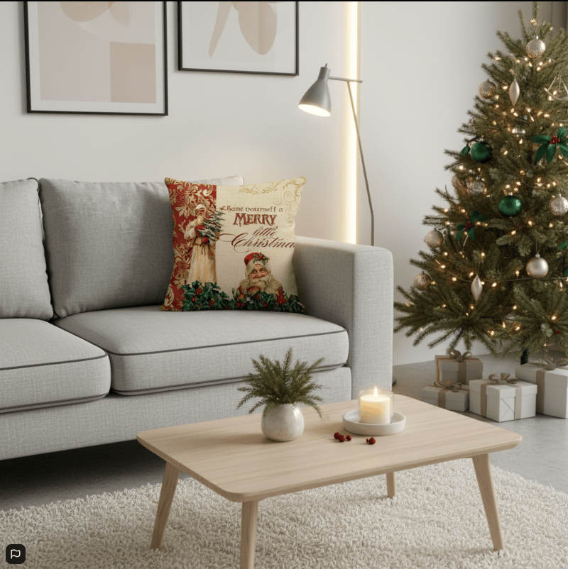 Christmas Cushion Covers, Christmas Decorations for Living Room