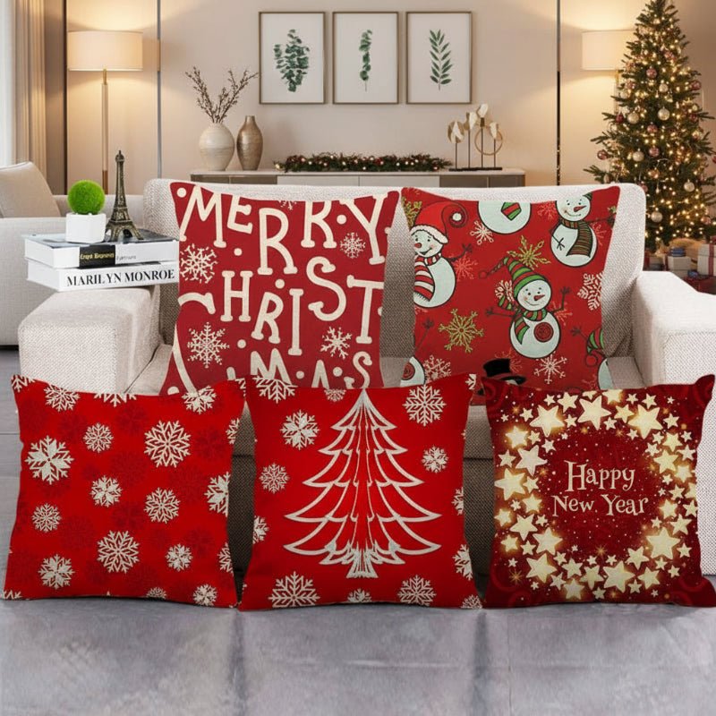 Christmas Cushion Covers, Christmas Decorations for Living Room – image 5