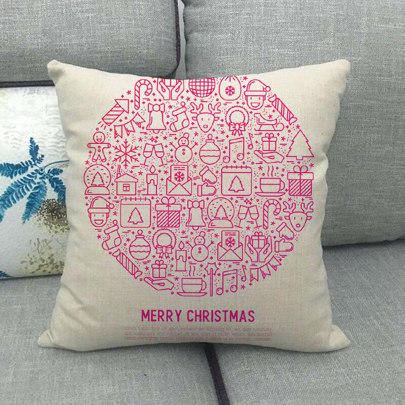 Christmas Cushion Covers, Velvet Cushion – image 42