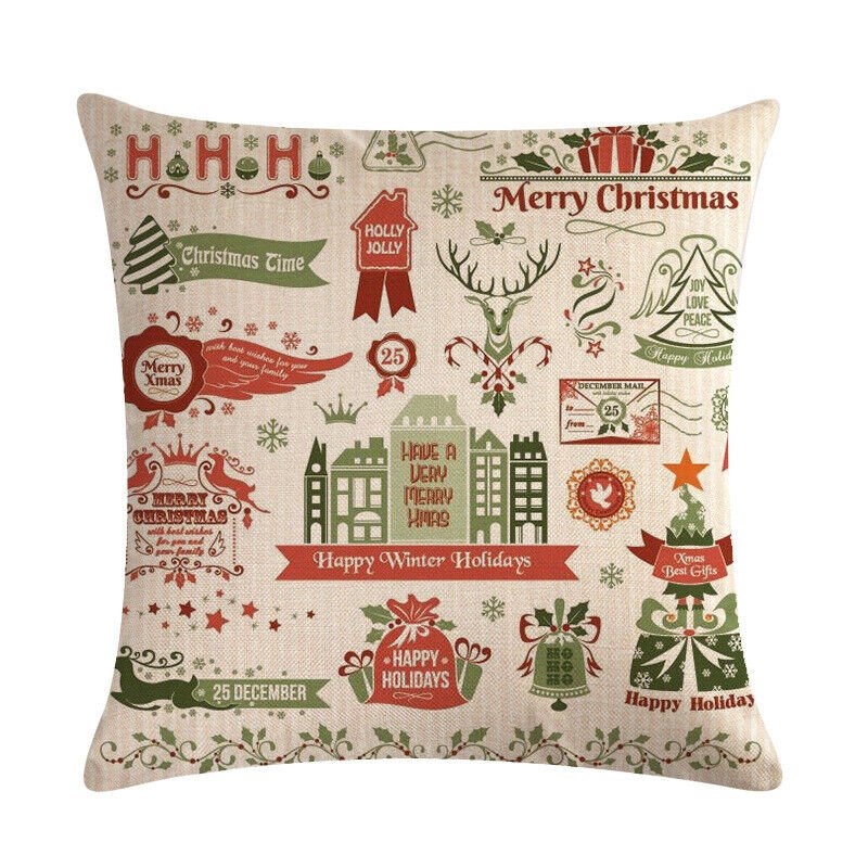 Christmas Cushion Covers, Christmas Decorations for Living Room – image 47