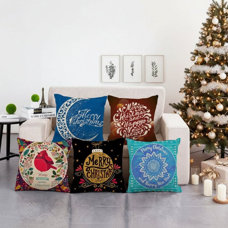 Christmas Cushion Covers, Velvet Cushion – image 6