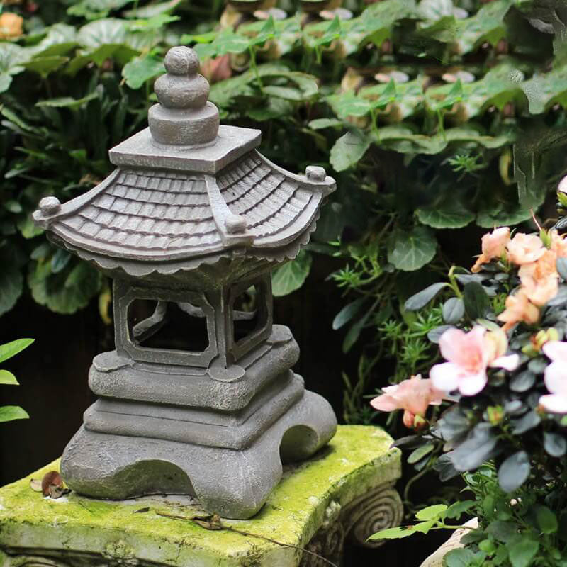 Zen Collection | Solar Garden Light with Japanese Pagoda Design | Eco-Friendly Outdoor Illumination for Tranquil Spaces 7