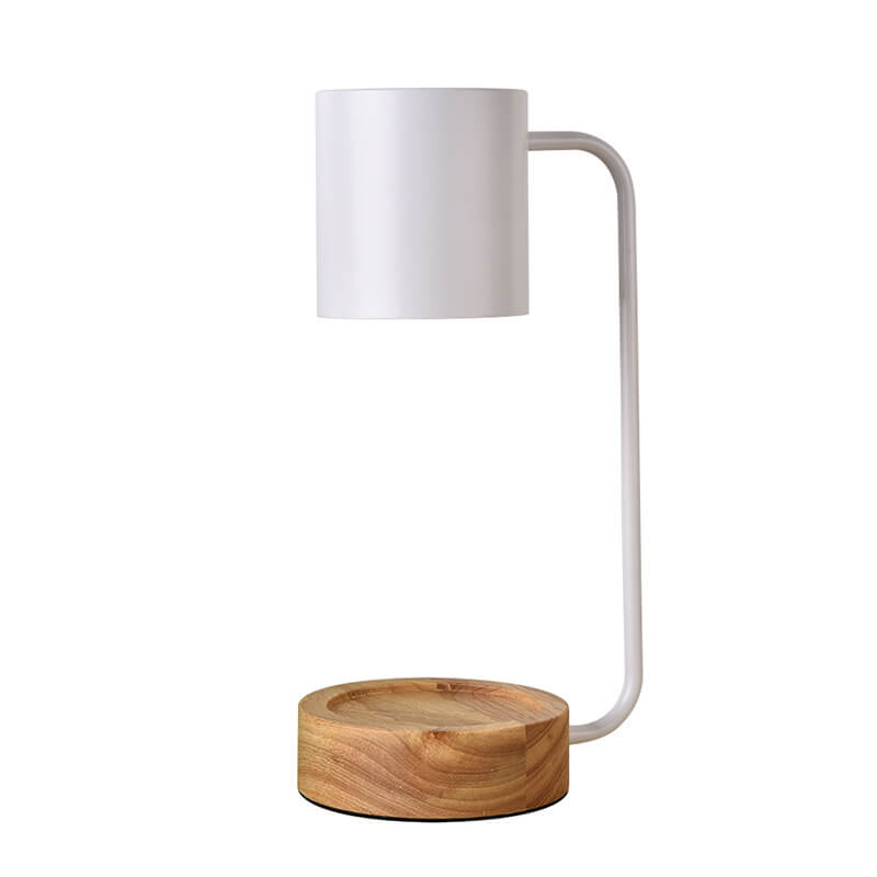 ZenithWood | Elegant Dimmable Japanese Table Lamp for Bedroom or Desk