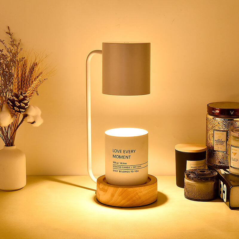 ZenithWood | Elegant Dimmable Japanese Table Lamp for Bedroom or Desk 1