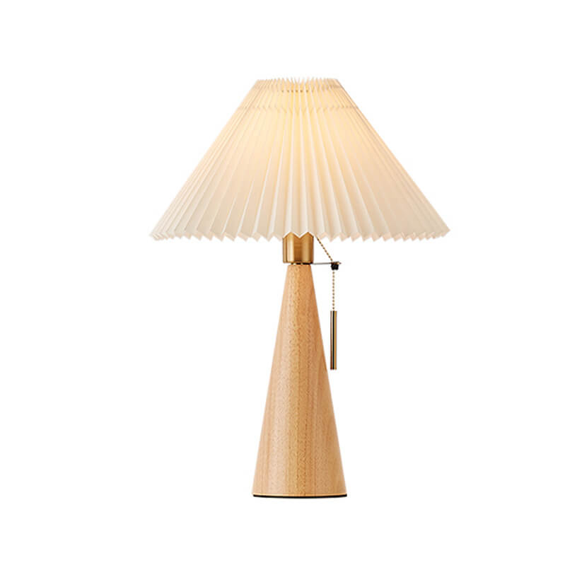 ZenithWood | Elegant Minimalist LED Table Lamp for Bedside and Desk 1