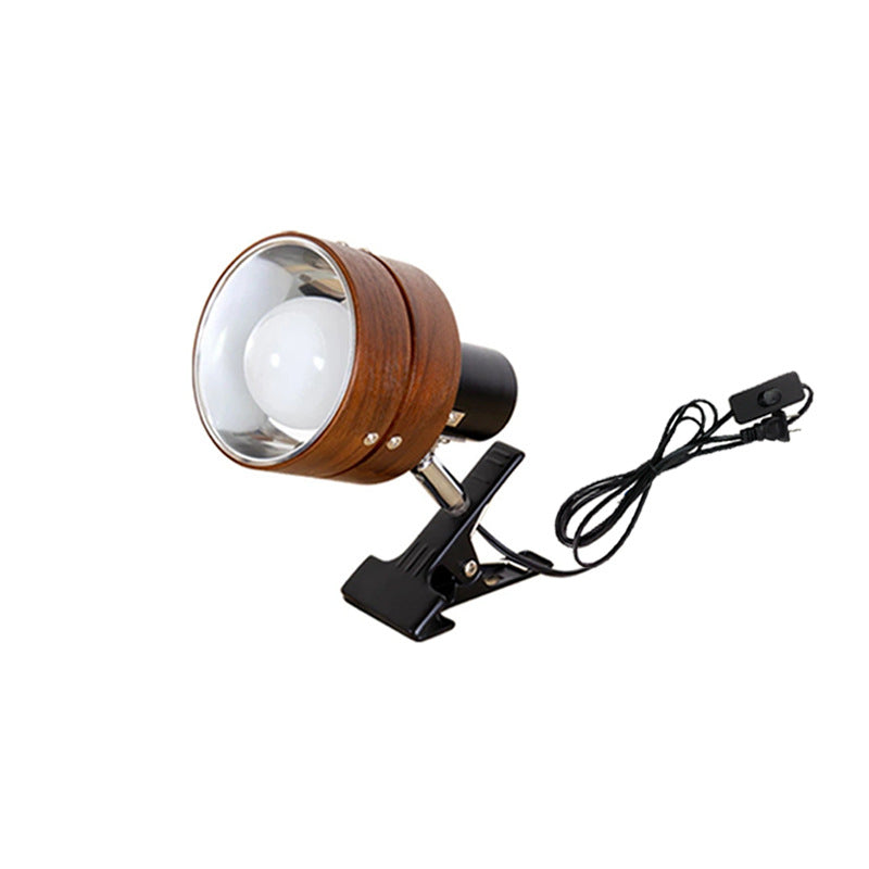 Zenwood | Elegant Minimalist Solid Wood Round Table Lamp 1