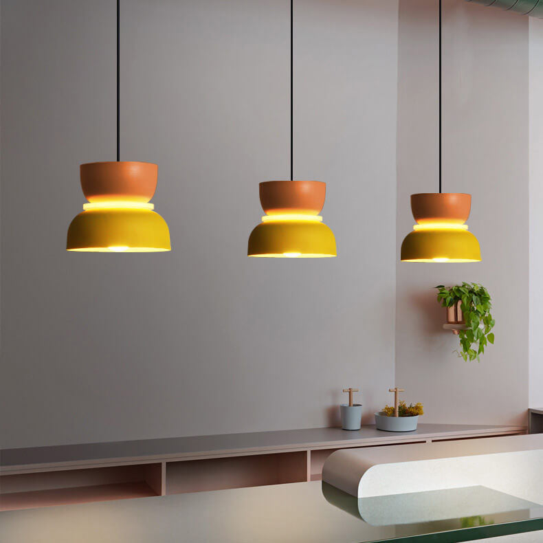 ZincAura | Elegant Modern Dual-Tone Kitchen Pendant Lighting Fixture 2