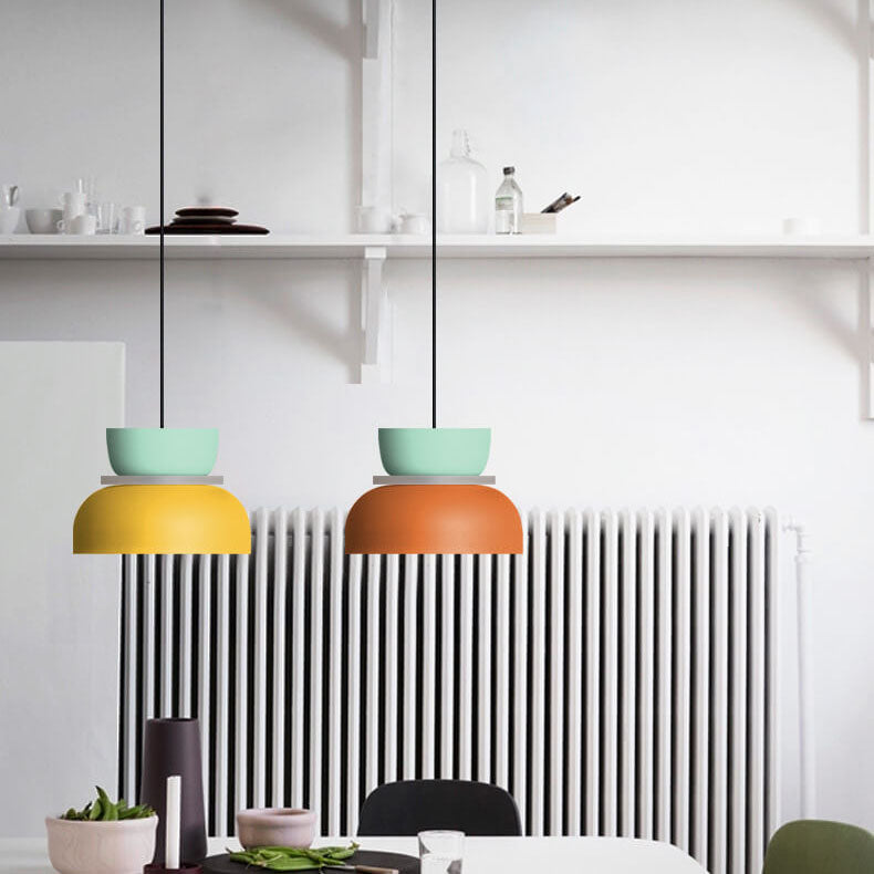 ZincAura | Elegant Modern Dual-Tone Kitchen Pendant Lighting Fixture 4