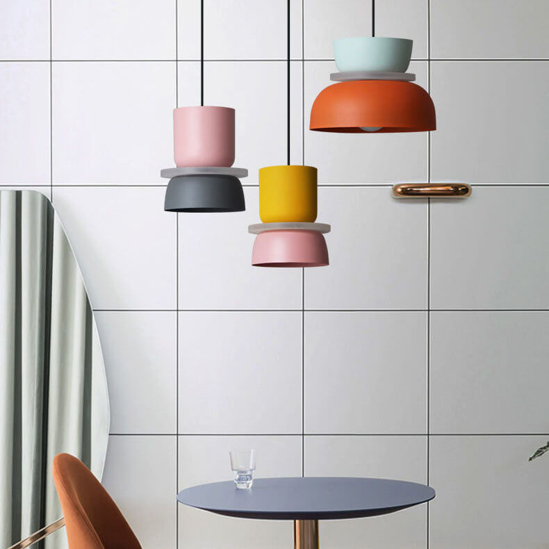 ZincAura | Elegant Modern Dual-Tone Kitchen Pendant Lighting Fixture 5