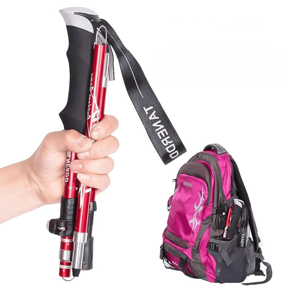 Adjustable Trekking Pole, Telescopic Hiking Pole in Aluminium or Carbon, Folding Walking Stick, Nordic Walking Pole_08